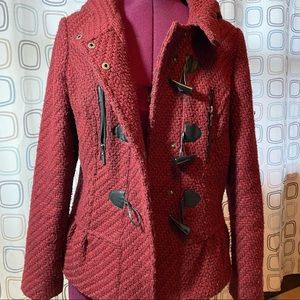 Kensie Casual Maroon Jacket